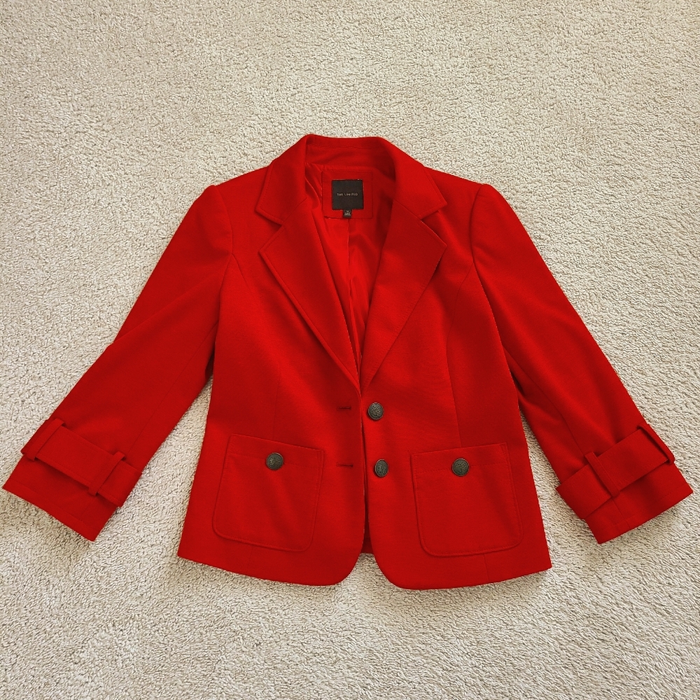 Orange/rust Blazer by The Limited